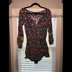 Long-sleeve Romper